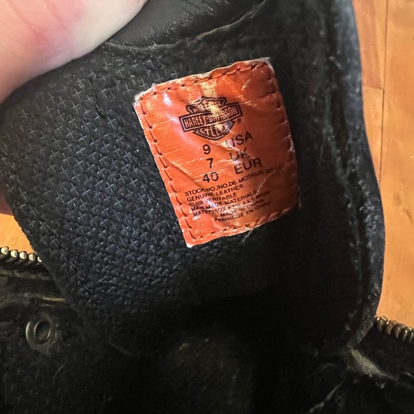 Vintage Harley Davidson combat boots - Picture 6 of 6